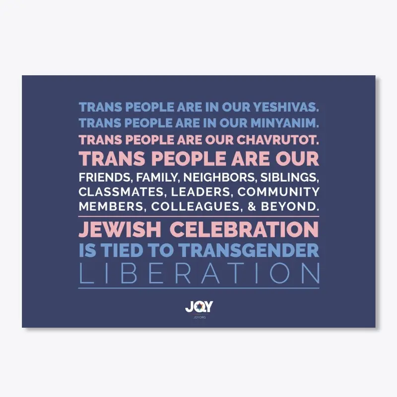 Trans Jewish Liberation